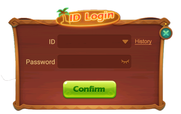 ID Login Form